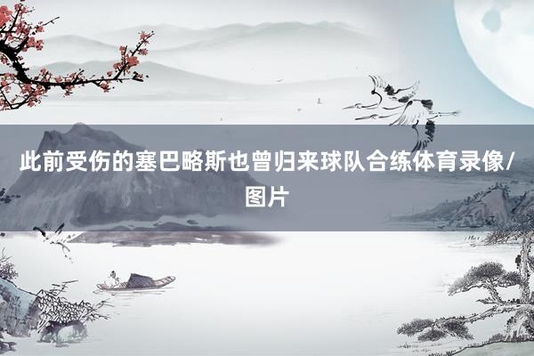 此前受伤的塞巴略斯也曾归来球队合练体育录像/图片