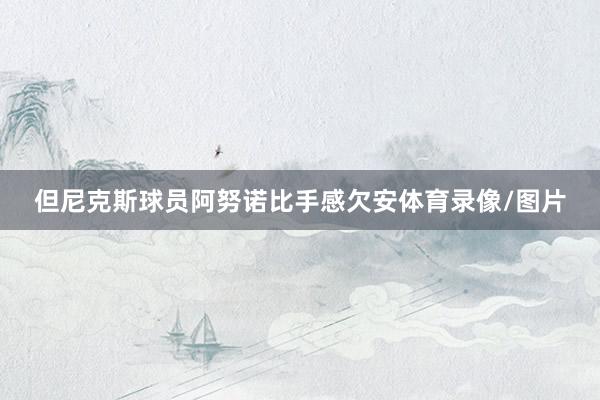 但尼克斯球员阿努诺比手感欠安体育录像/图片