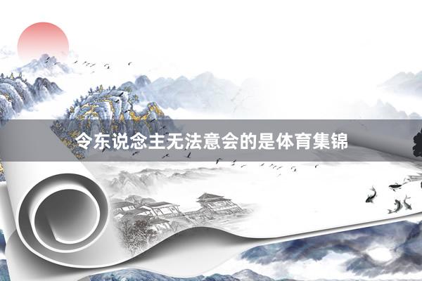 令东说念主无法意会的是体育集锦