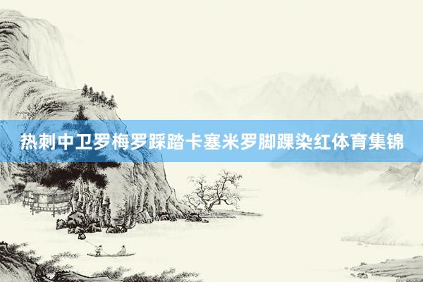 热刺中卫罗梅罗踩踏卡塞米罗脚踝染红体育集锦