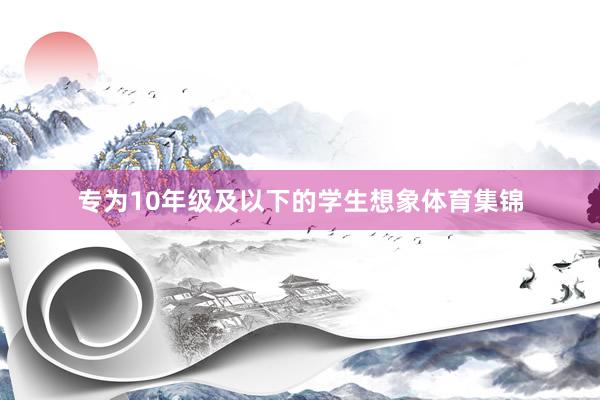 专为10年级及以下的学生想象体育集锦
